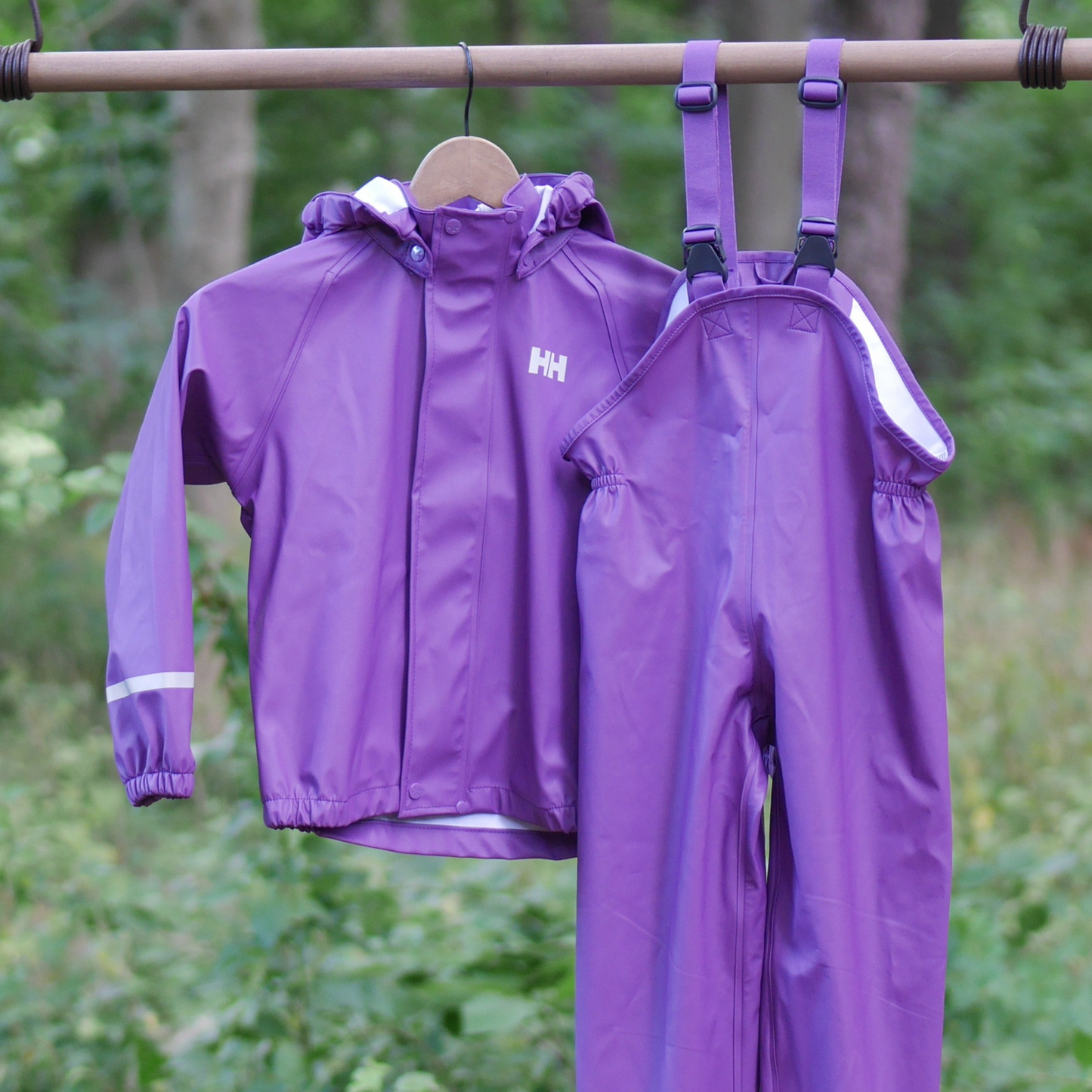 Kids' Bergen 2.0 PU Rain Set - Crushed Grape - Size 122 (7 yr)