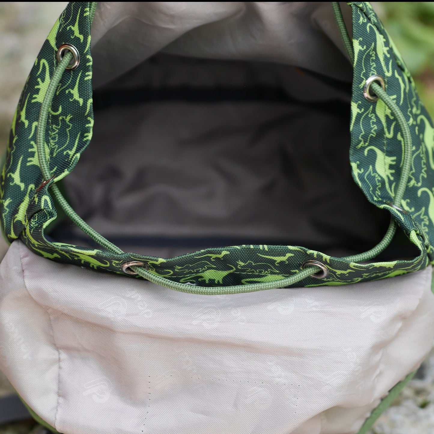 Schmusebär Backpack - Emerald / Dinosaurs (BP5)