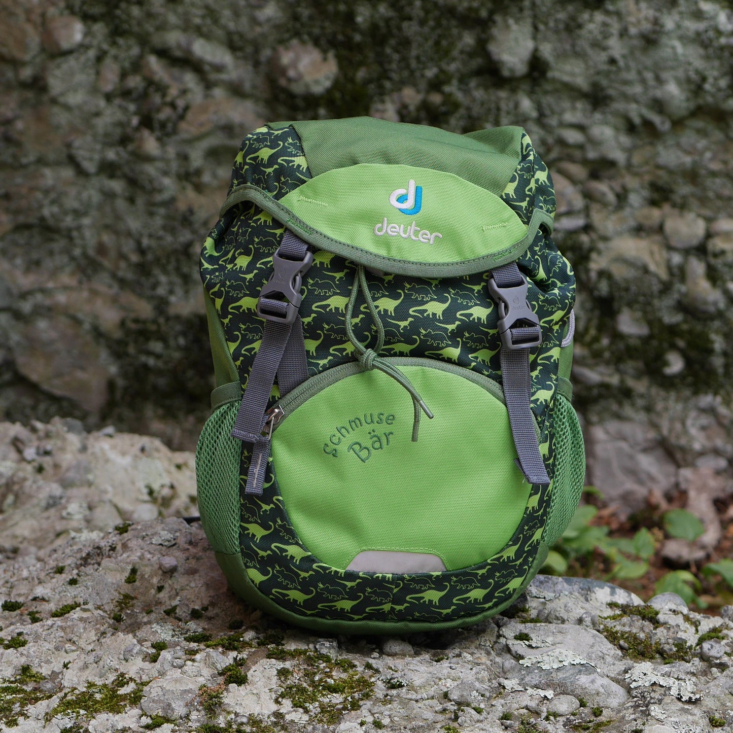 Schmusebär Backpack - Emerald / Dinosaurs (BP5)