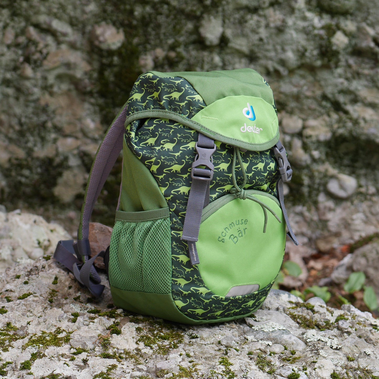 Schmusebär Backpack - Emerald / Dinosaurs (BP5)