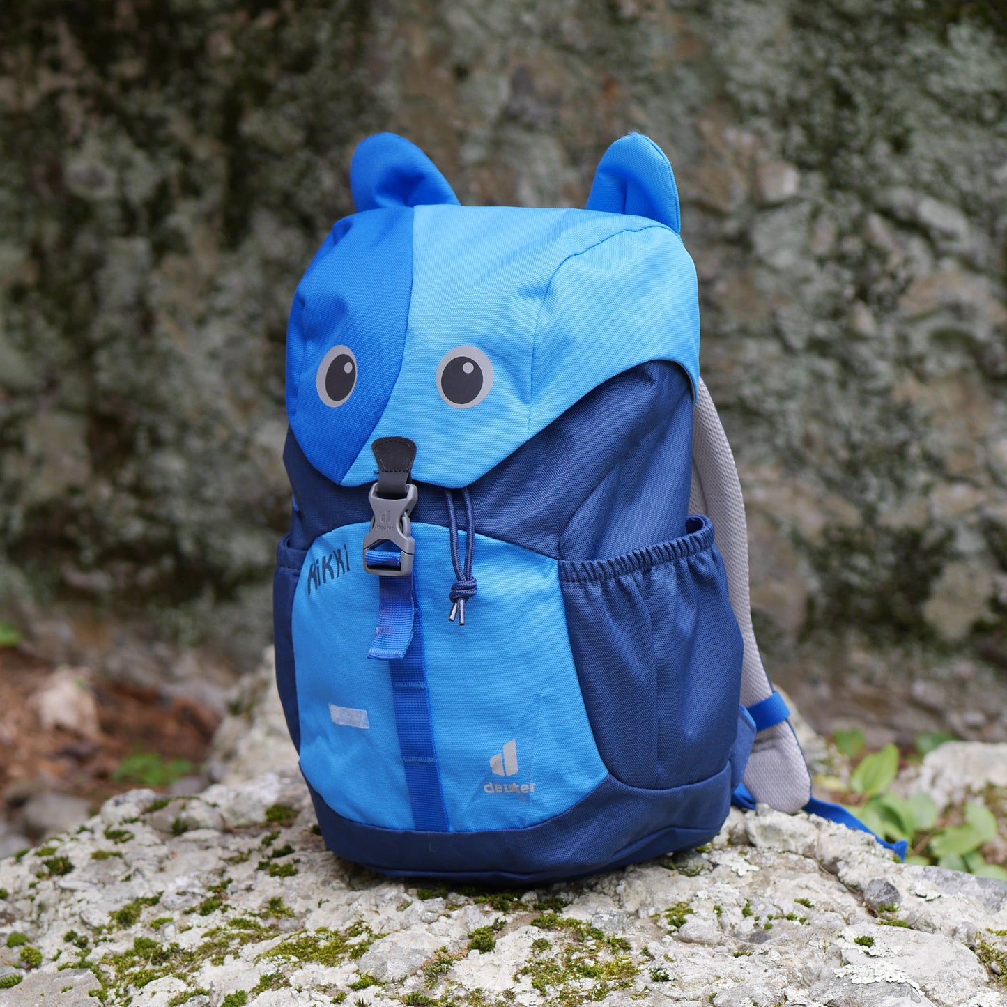 Kikki 8 Backpack - Cool Blue & Midnight / Owl (BP6)