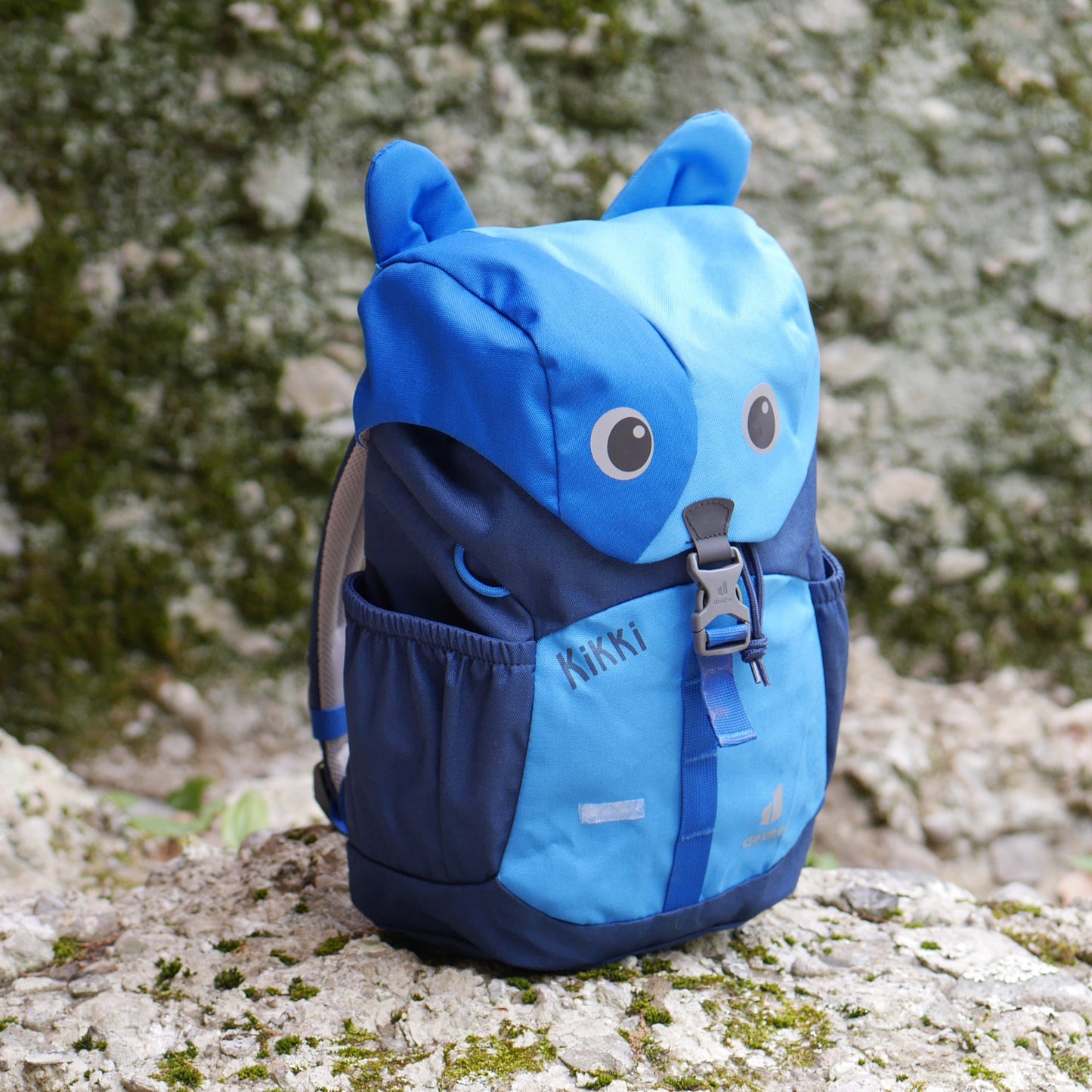 Kikki 8 Backpack - Cool Blue & Midnight / Owl (BP6)