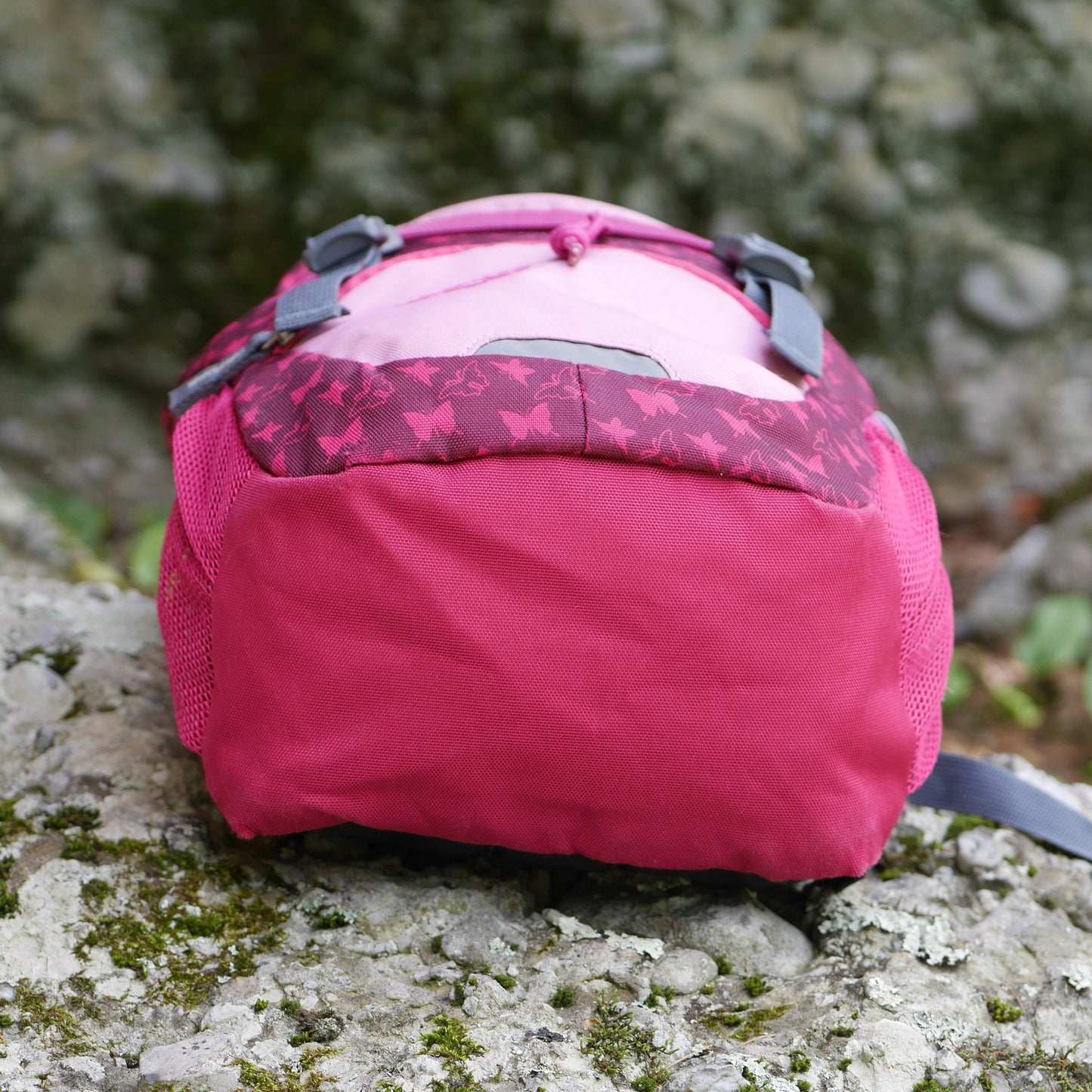 Schmusebär Backpack - Pink / Butterflies (BP22)