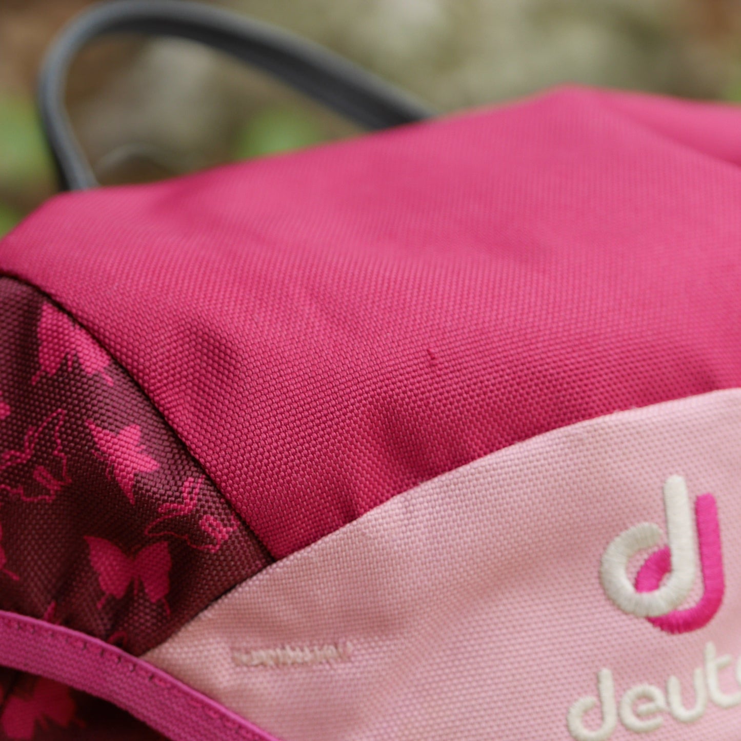 Schmusebär Backpack - Pink / Butterflies (BP22)