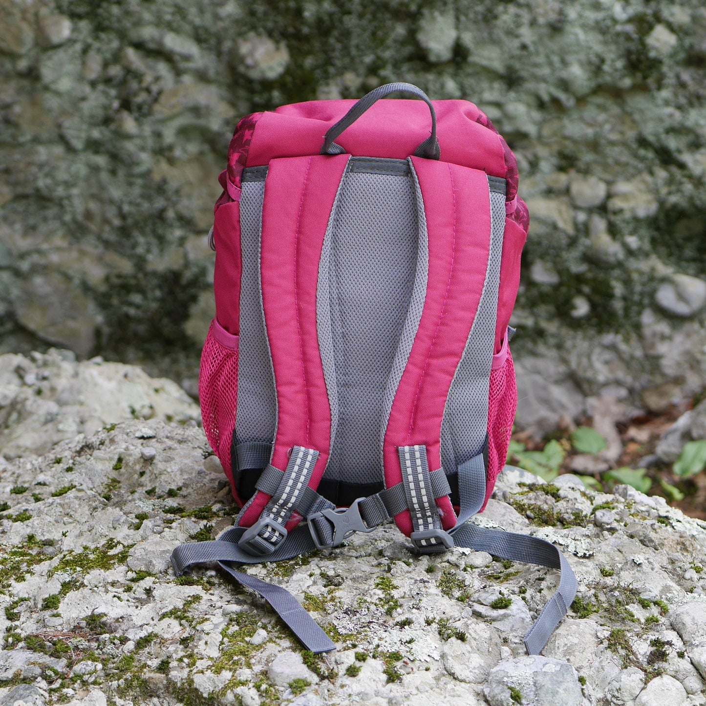 Schmusebär Backpack - Pink / Butterflies (BP22)