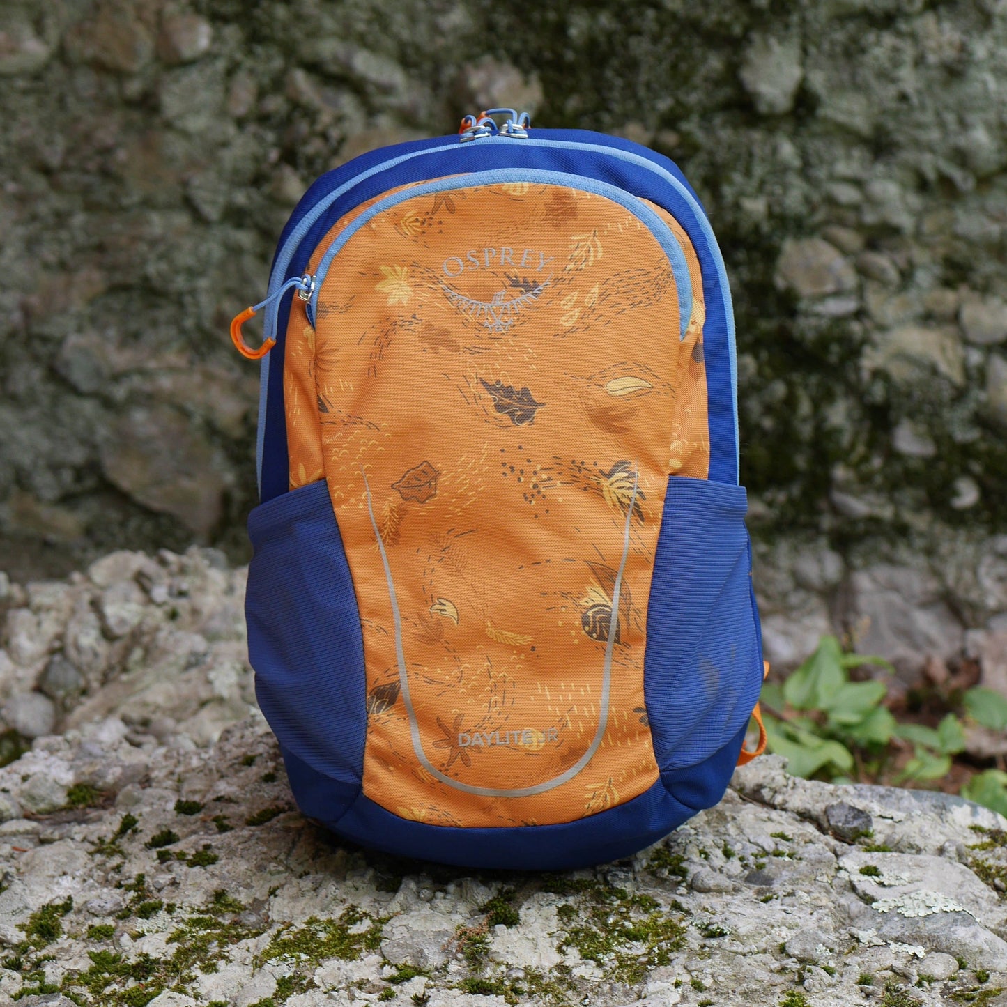 Daylite Jr. Backpack - Dancing Leaves Print / Blue Current (BP28)