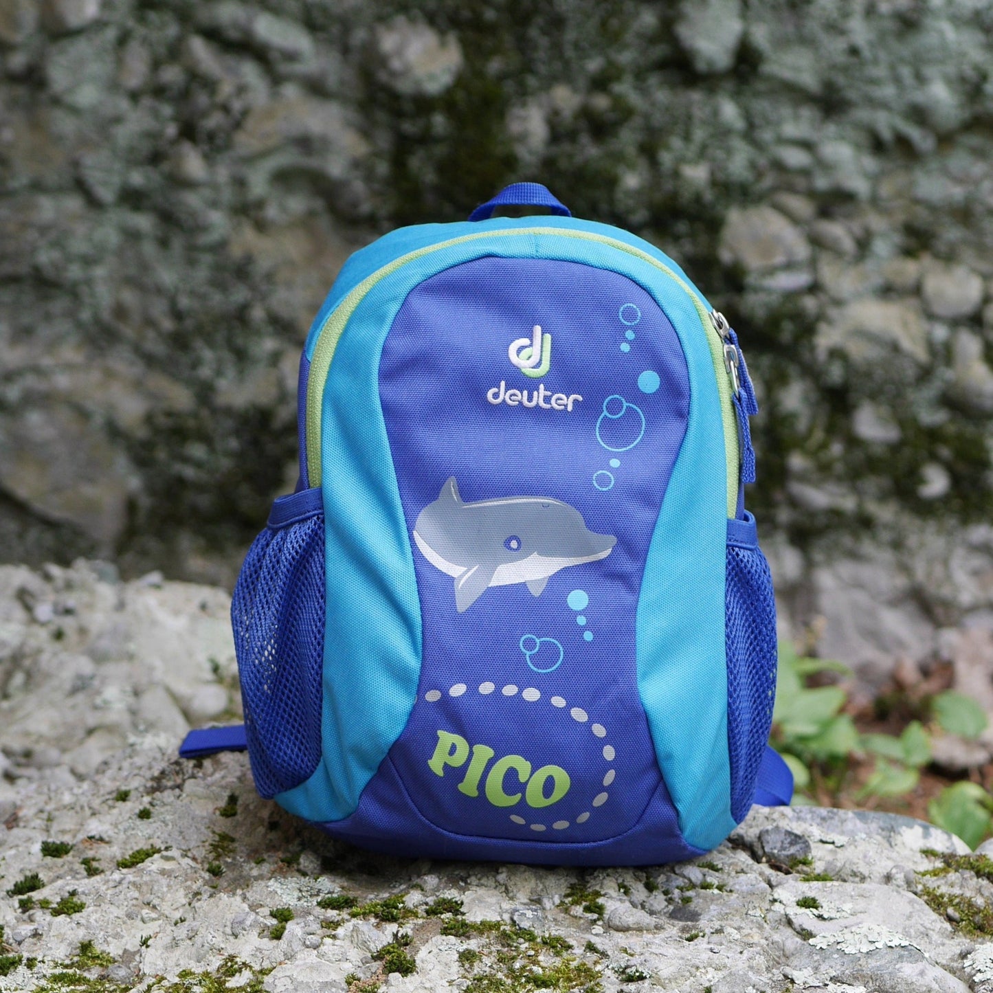 Pico Backpack - Indigo & Turquoise / Dolphin (BP49)