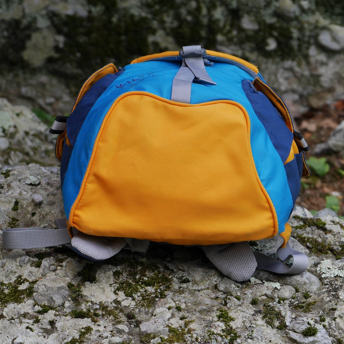 Kikki 6 Backpack - Turquoise & Midnight / Puffin (BP53)