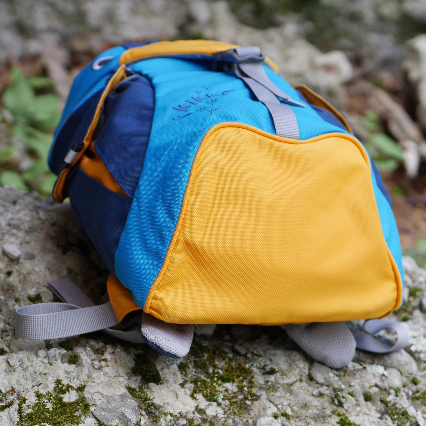 Kikki 6 Backpack - Turquoise & Midnight / Puffin (BP53)