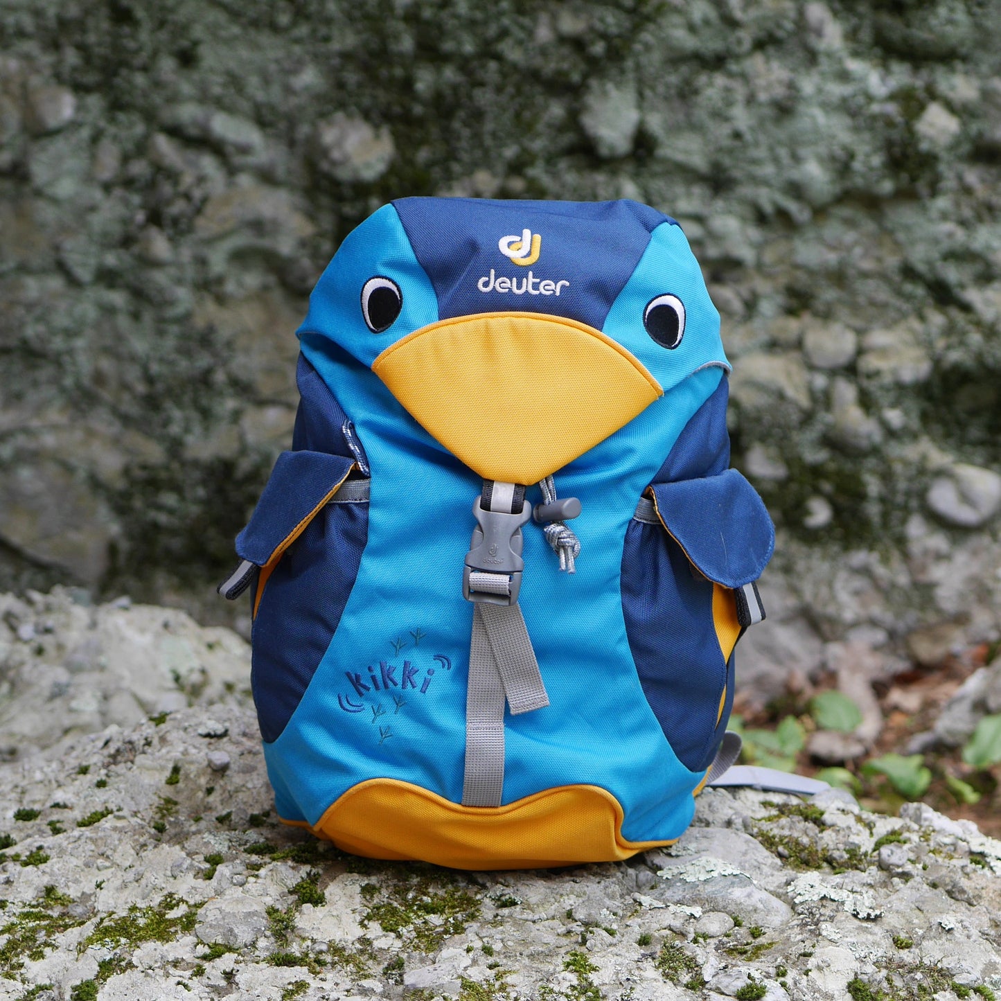 Kikki 6 Backpack - Turquoise & Midnight / Puffin (BP53)