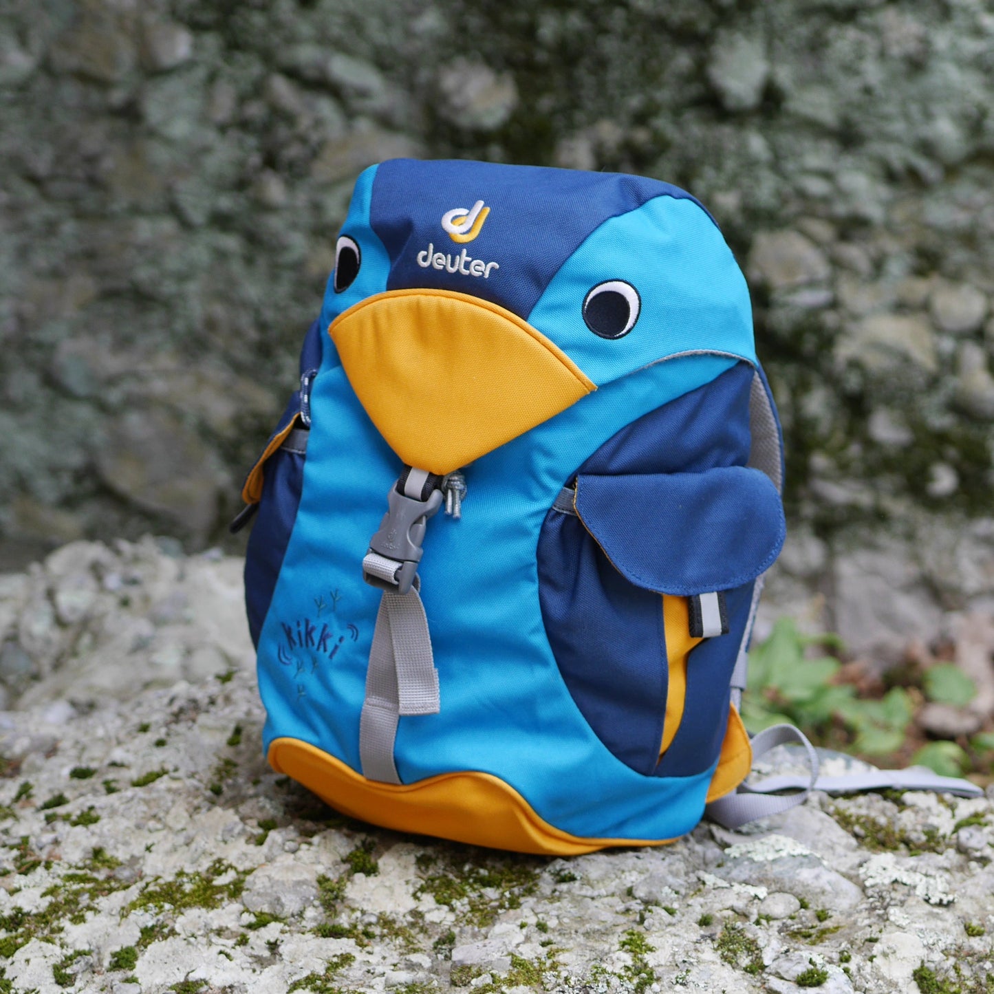 Kikki 6 Backpack - Turquoise & Midnight / Puffin (BP53)