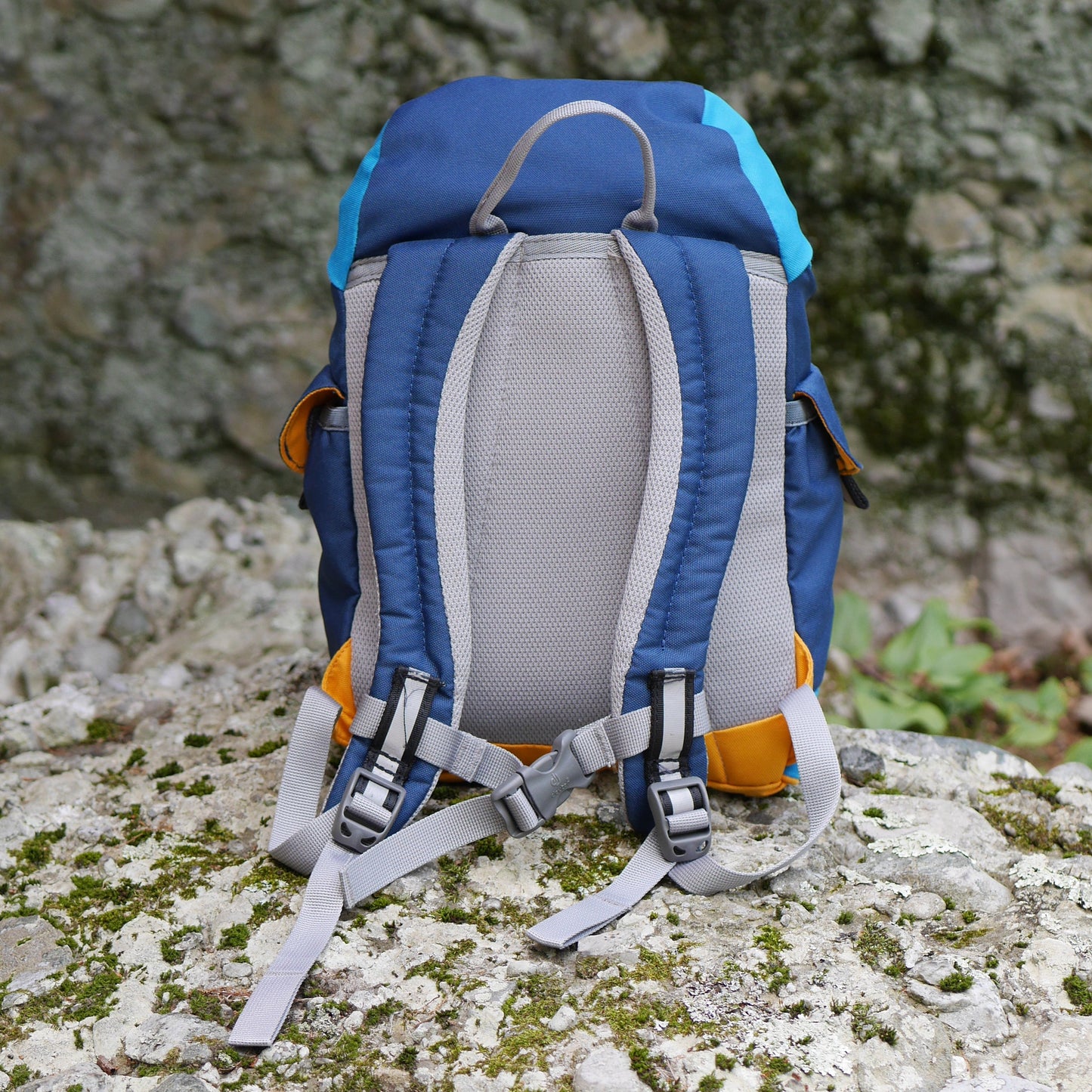 Kikki 6 Backpack - Turquoise & Midnight / Puffin (BP53)