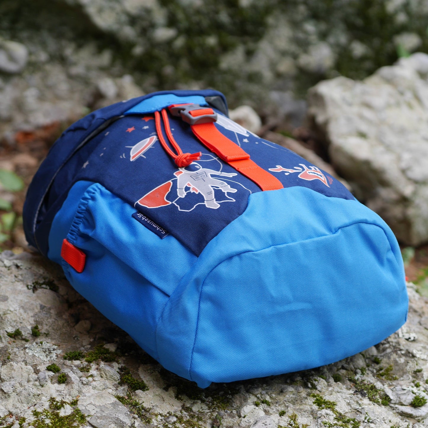 Schmusebär Backpack - Midnight & Cool Blue / Space (BP58)