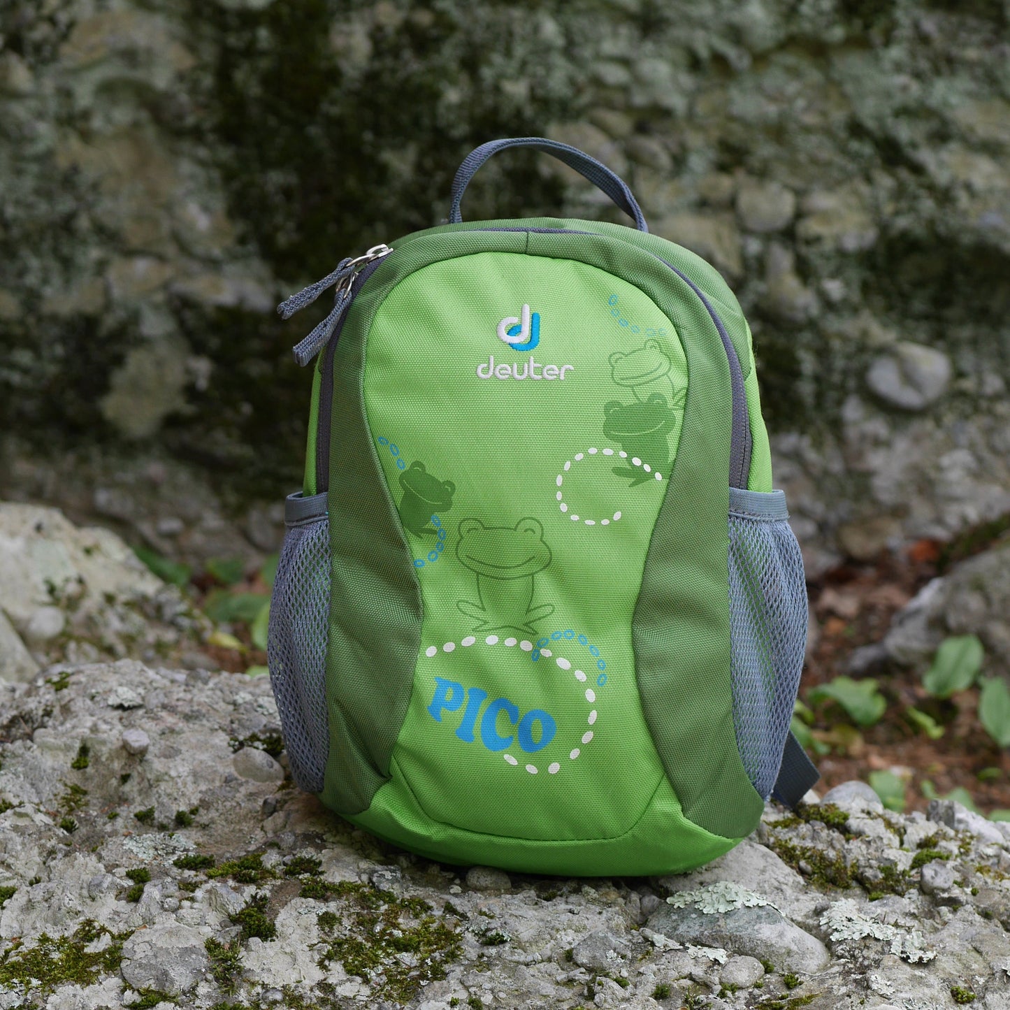 Pico Backpack - Alpine green & Kiwi / Frogs (BP59)
