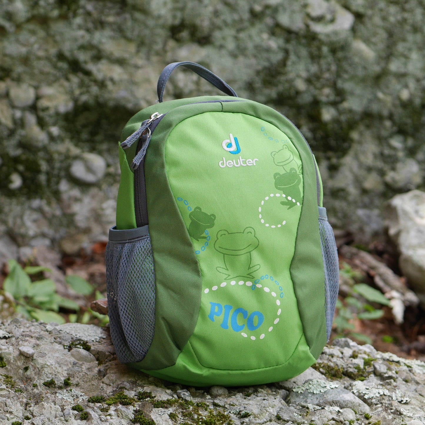Pico Backpack - Alpine green & Kiwi / Frogs (BP59)