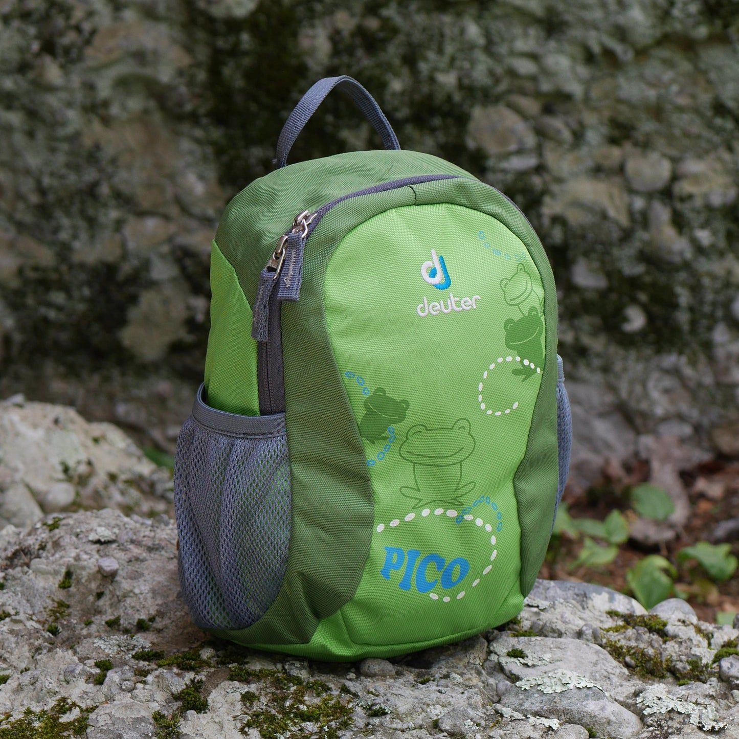 Pico Backpack - Alpine green & Kiwi / Frogs (BP59)