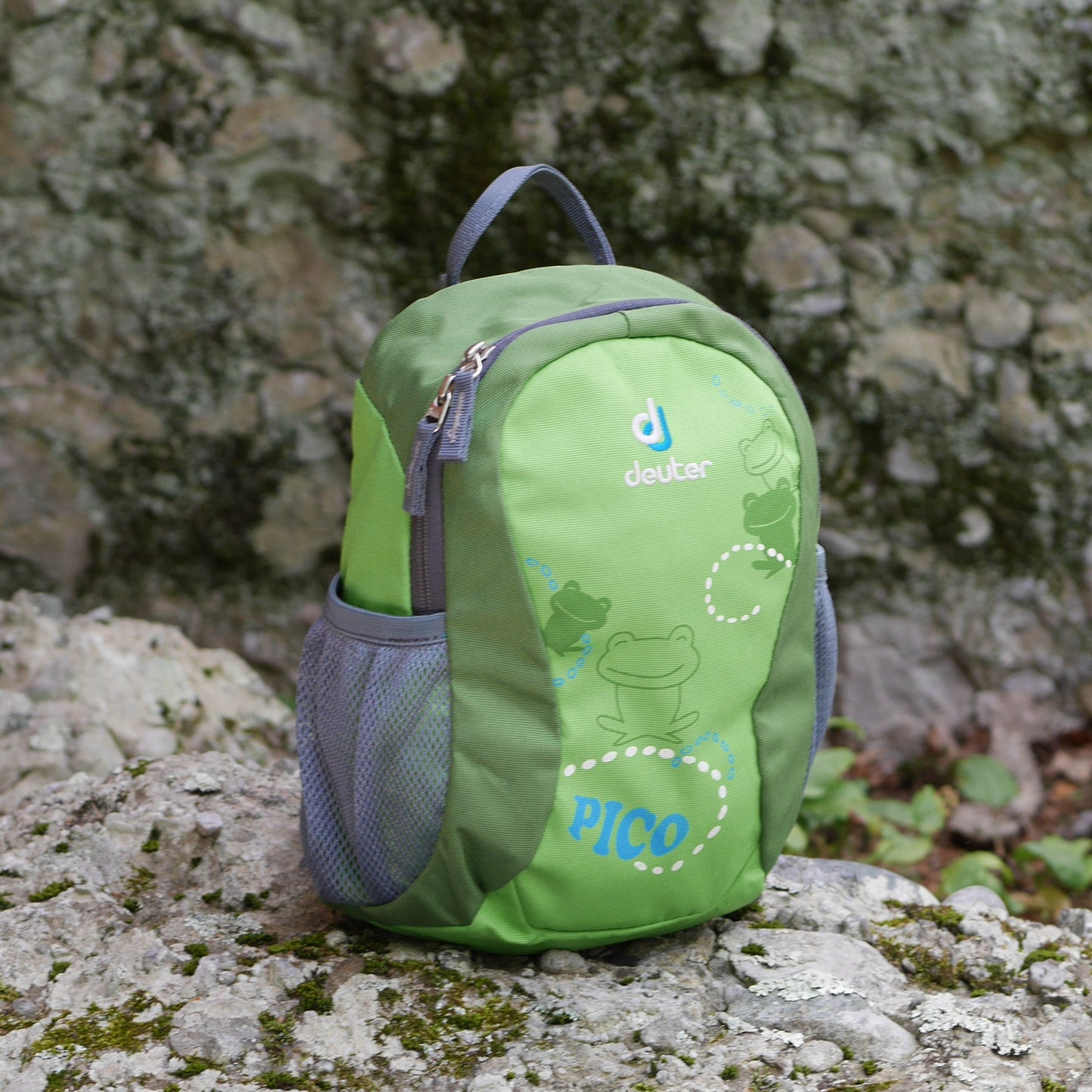 Pico Backpack - Alpine green & Kiwi / Frogs (BP59)