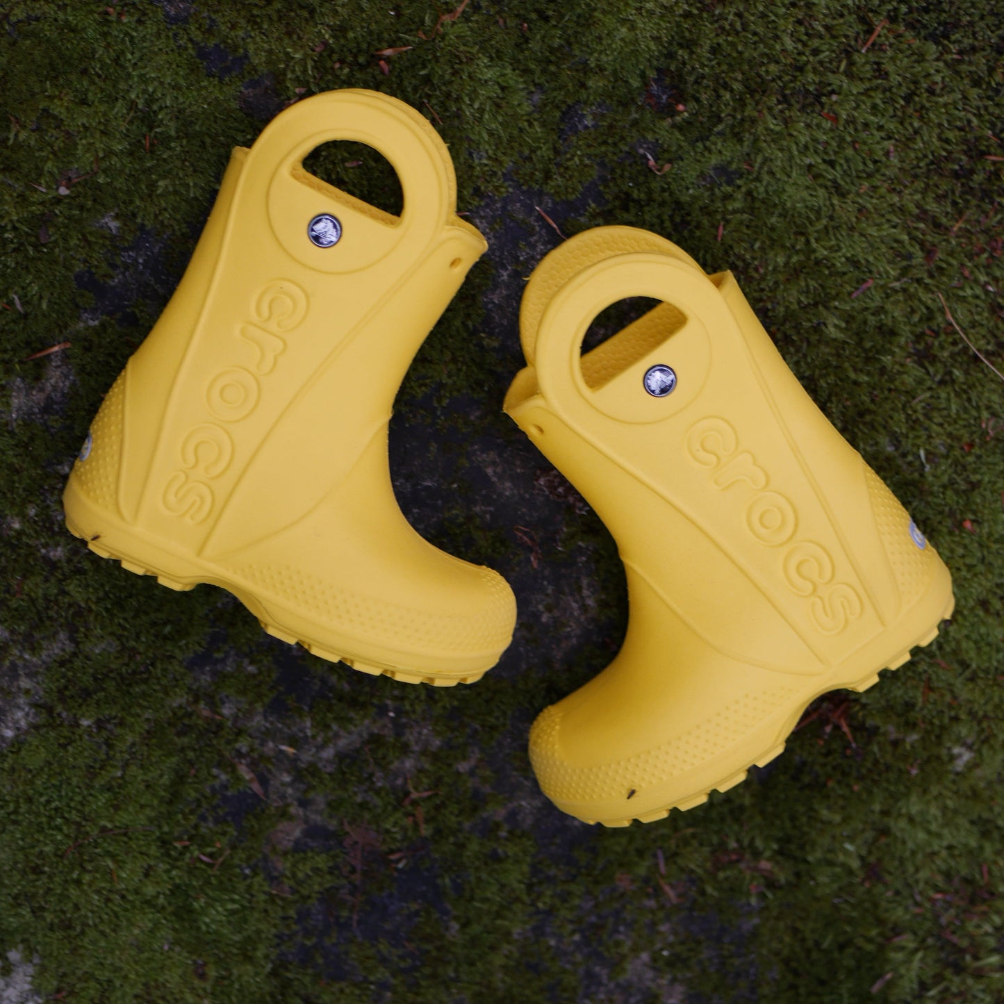 Handle It Kids' Rain Boots - Yellow - Size C8 (CR08)