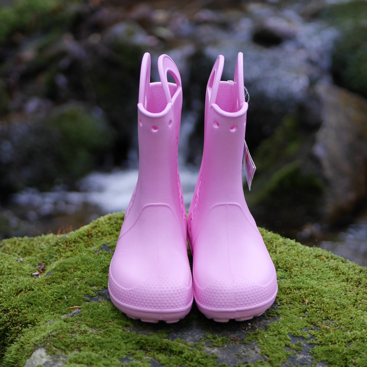 Handle It Kids' Rain Boots - Carnation - Size J3 (CR34)