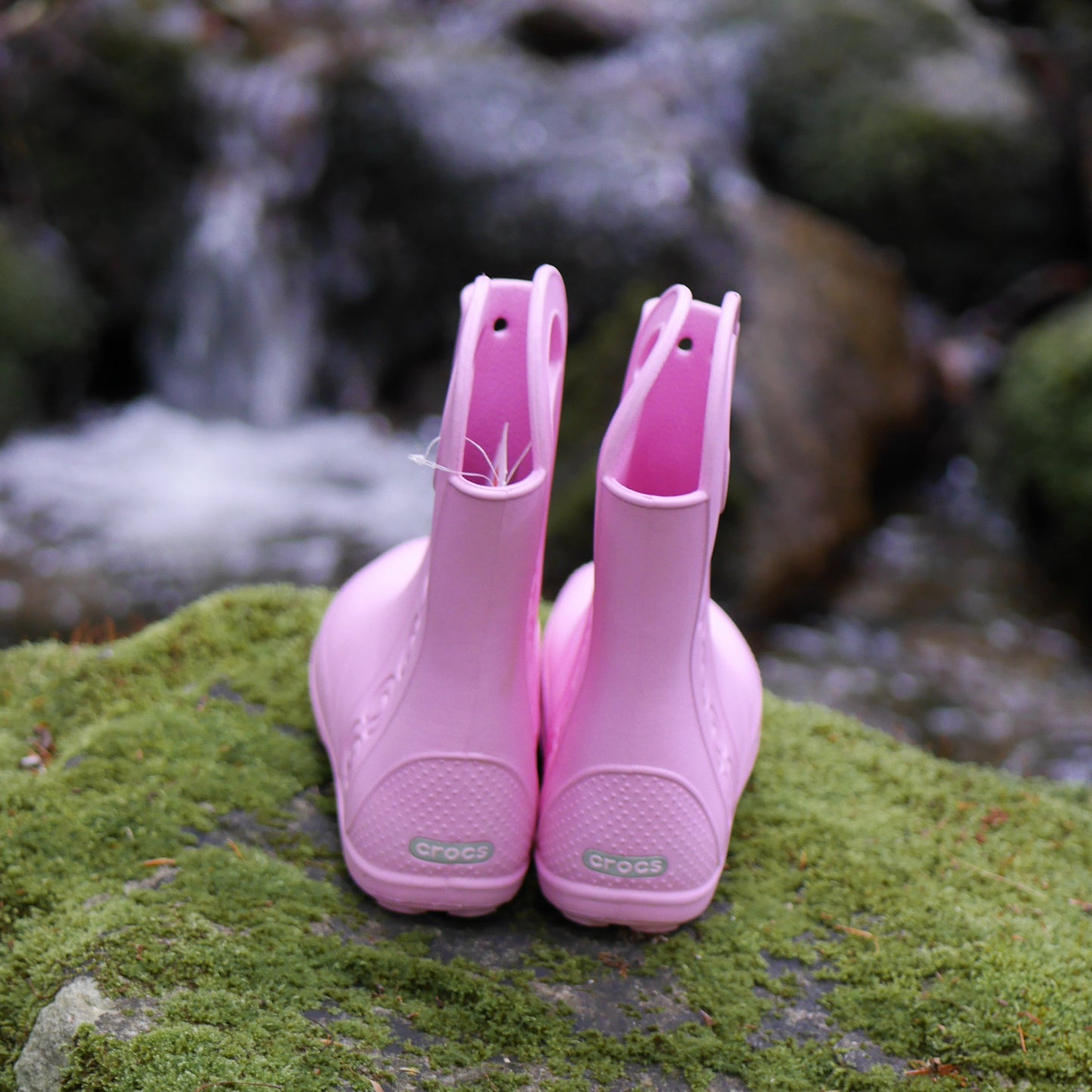 Handle It Kids' Rain Boots - Carnation - Size J3 (CR34)