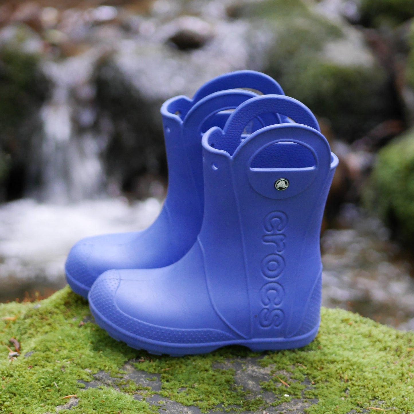 Handle It Kids' Rain Boots - Cerulean Blue - Size J2 (CR11)
