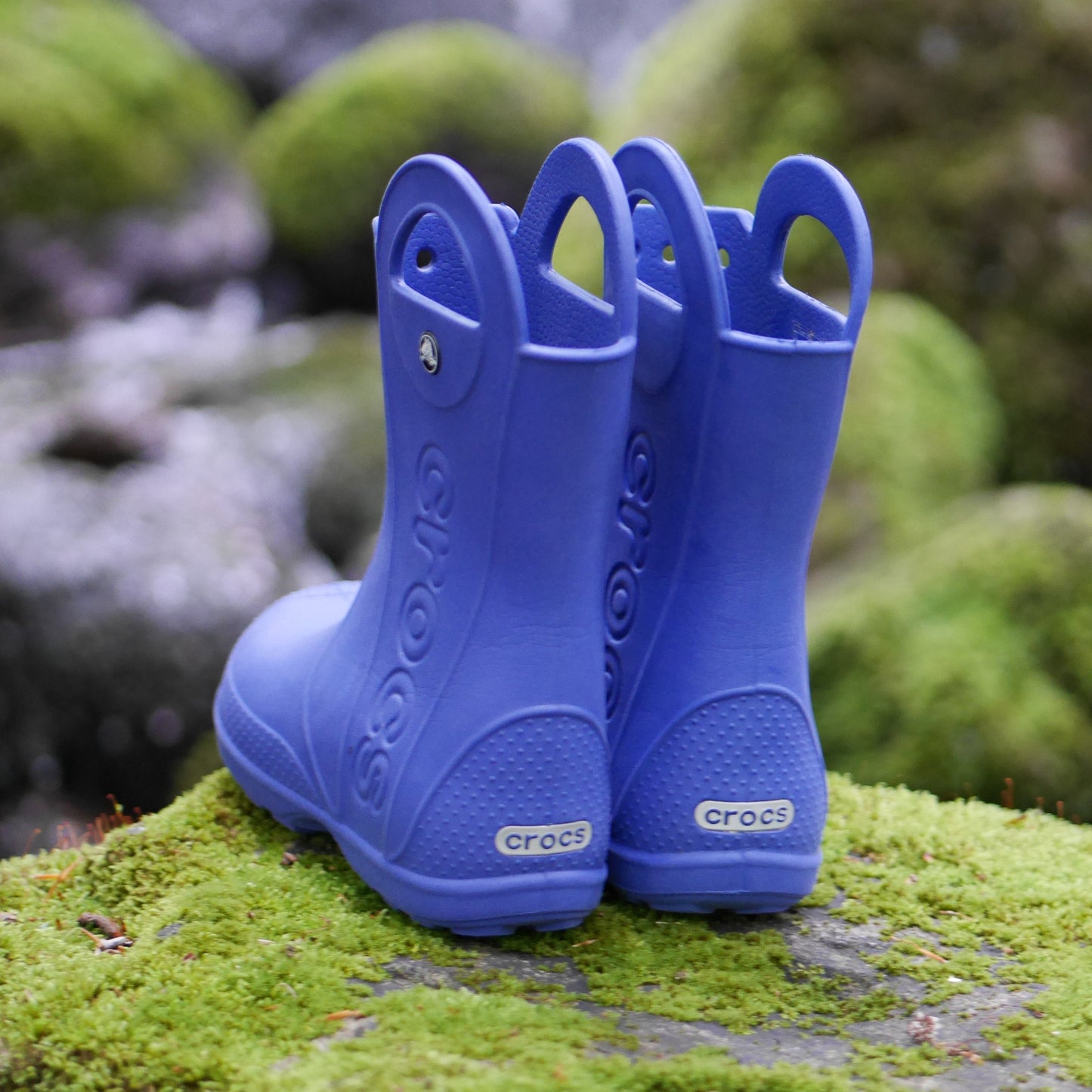 Handle It Kids' Rain Boots - Cerulean Blue - Size J2 (CR11)