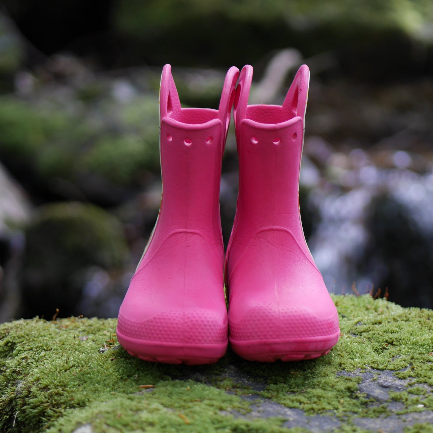 Handle It Kids' Rain Boots - Sea Life/Raspberry - Size C11 (CR27)