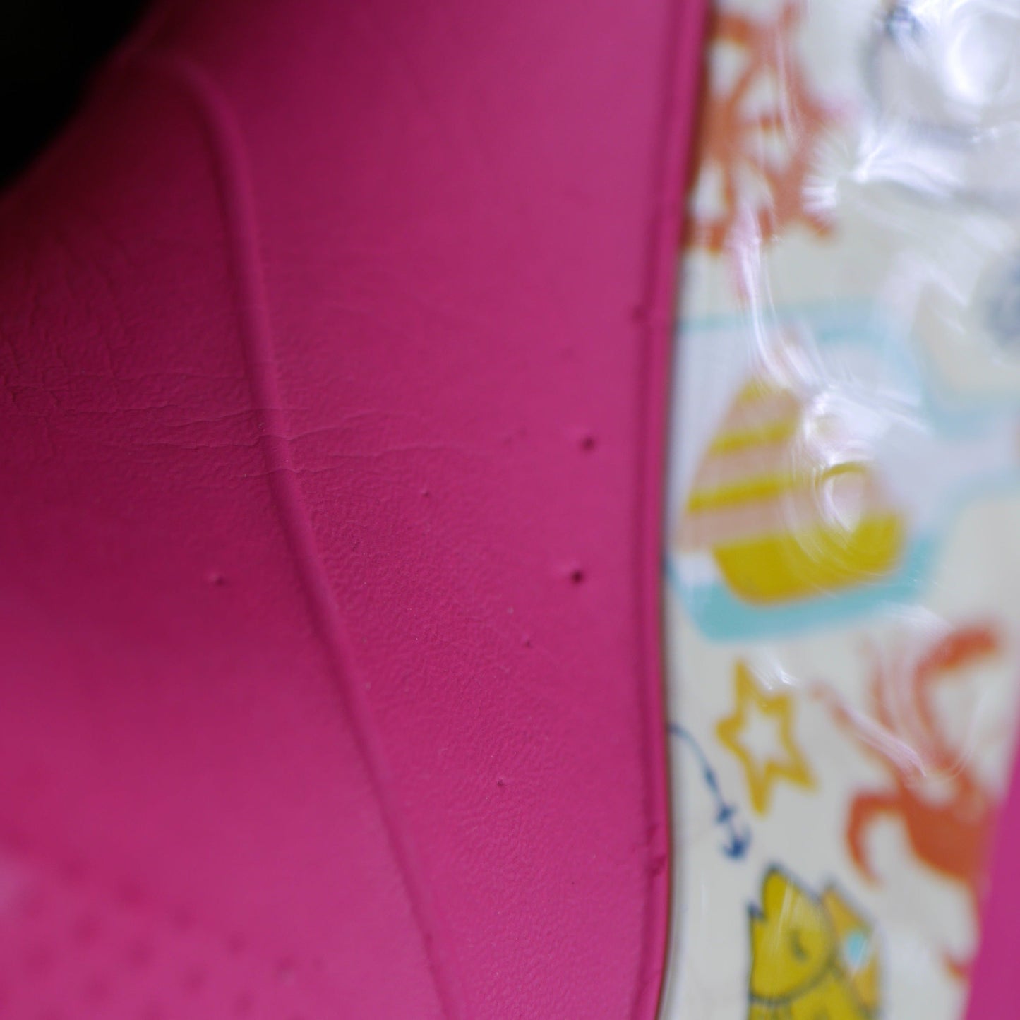 Handle It Kids' Rain Boots - Sea Life/Raspberry - Size C11 (CR27)