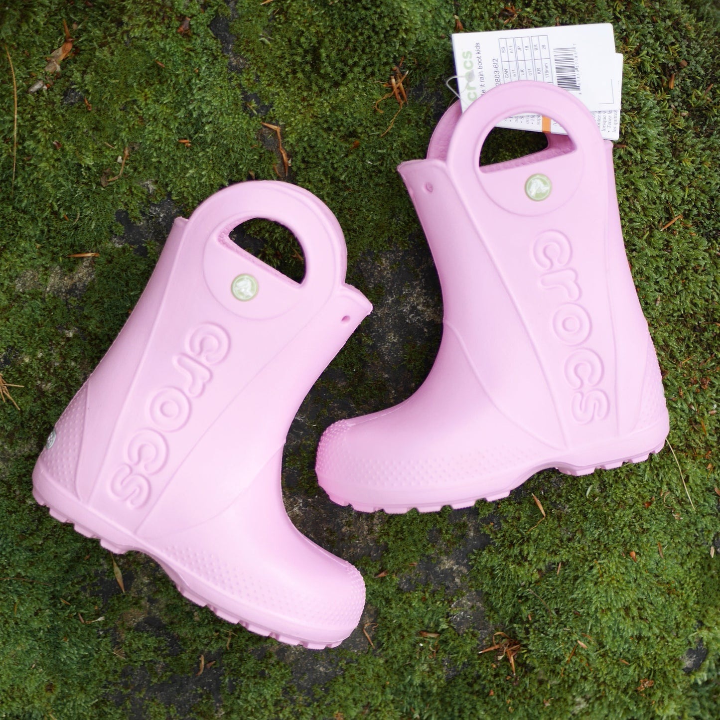 Handle It Kids' Rain Boots - Carnation - Size C11 (CR31)