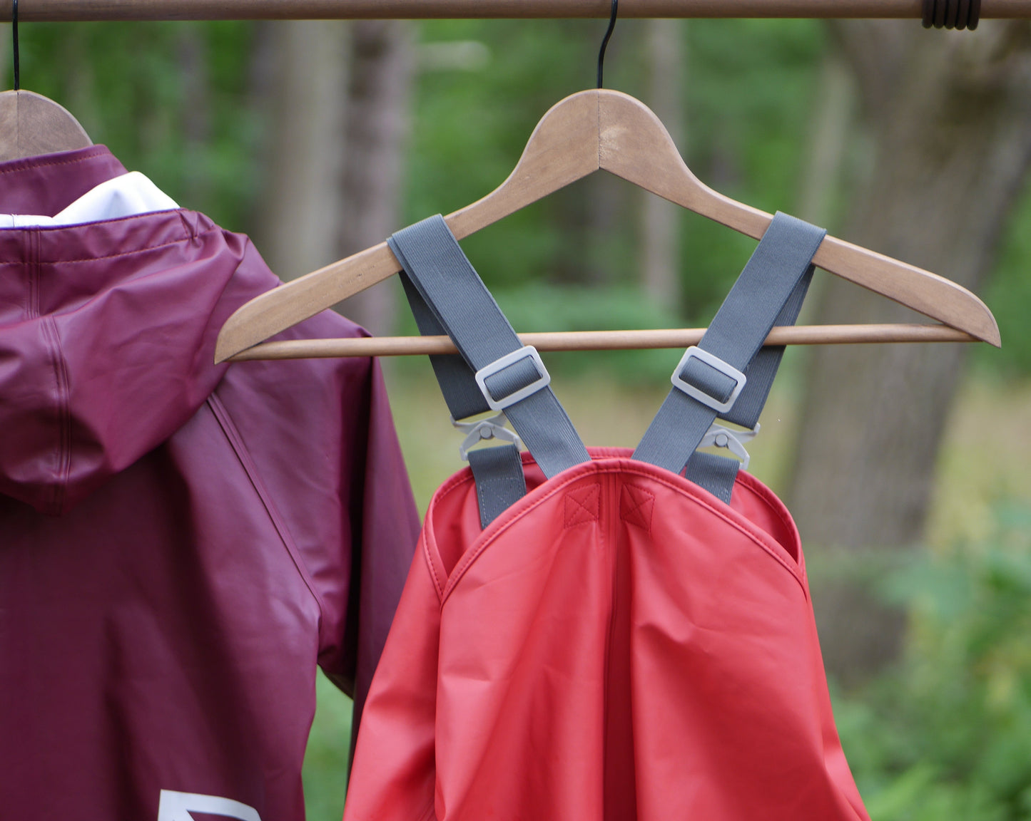 Slaskeman Kids' Set 5 - Rioja Red/Barn - Size 130 (7-8 yr)