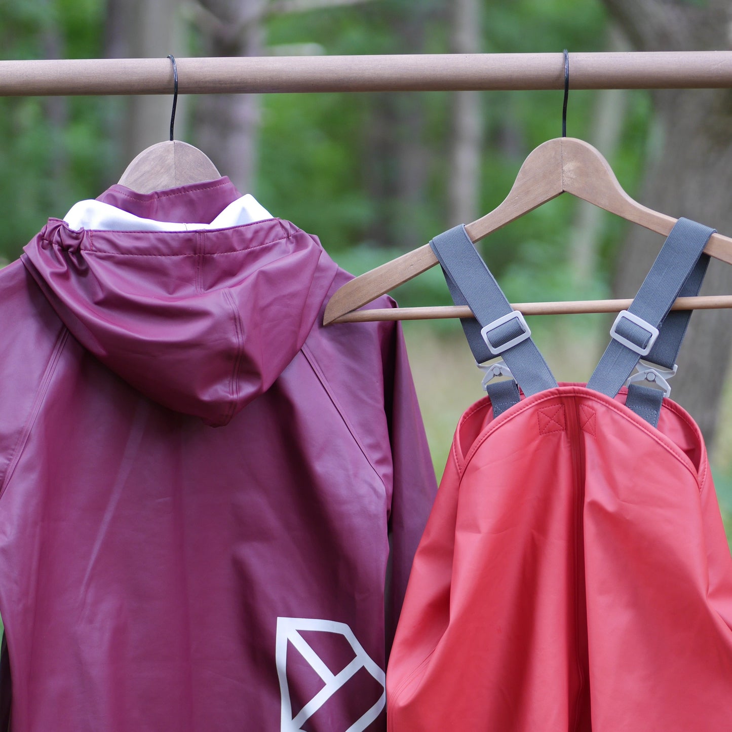 Slaskeman Kids' Set 5 - Rioja Red/Barn - Size 130 (7-8 yr)