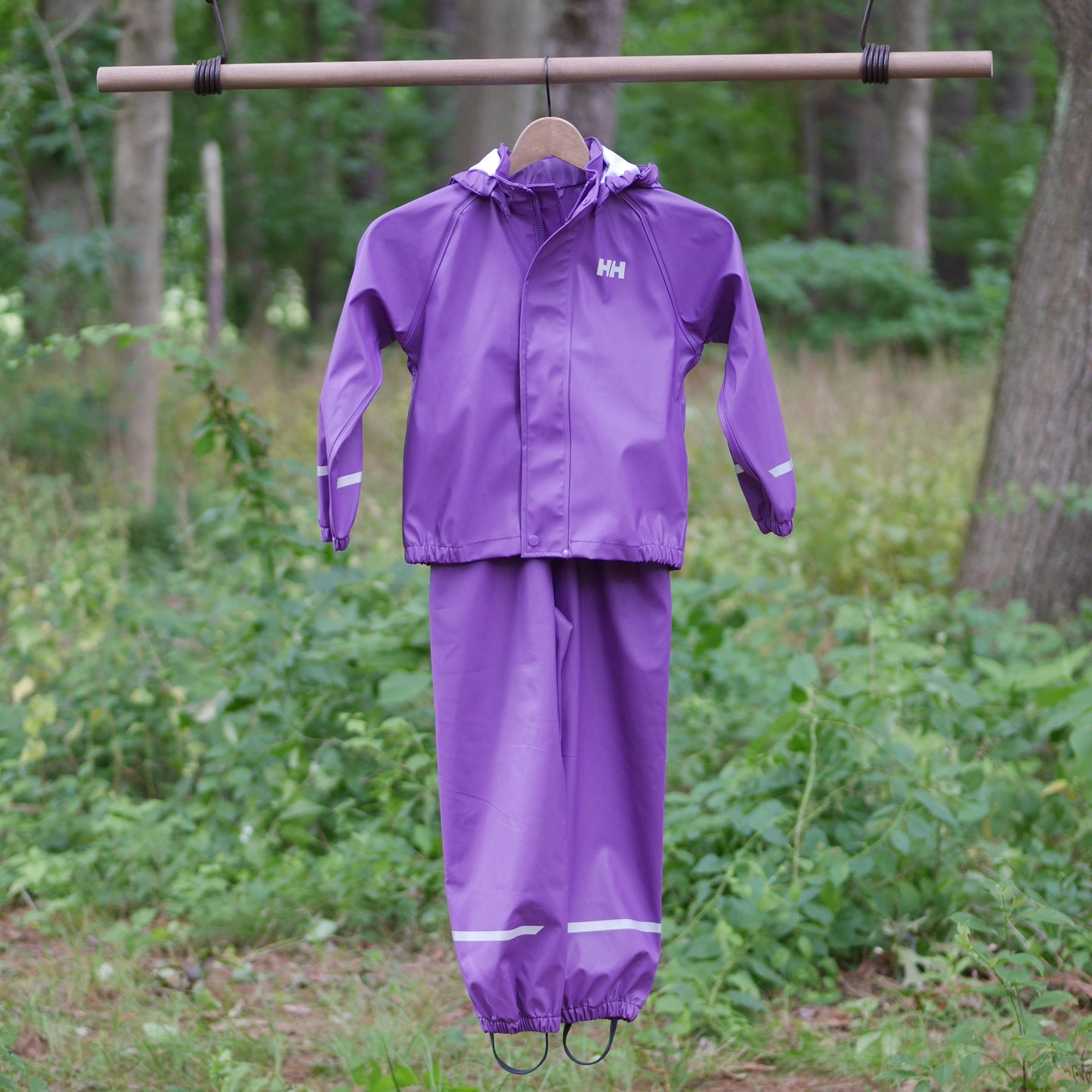 Kids' Bergen 2.0 PU Rain Set - Crushed Grape - Size 122 (7 yr)