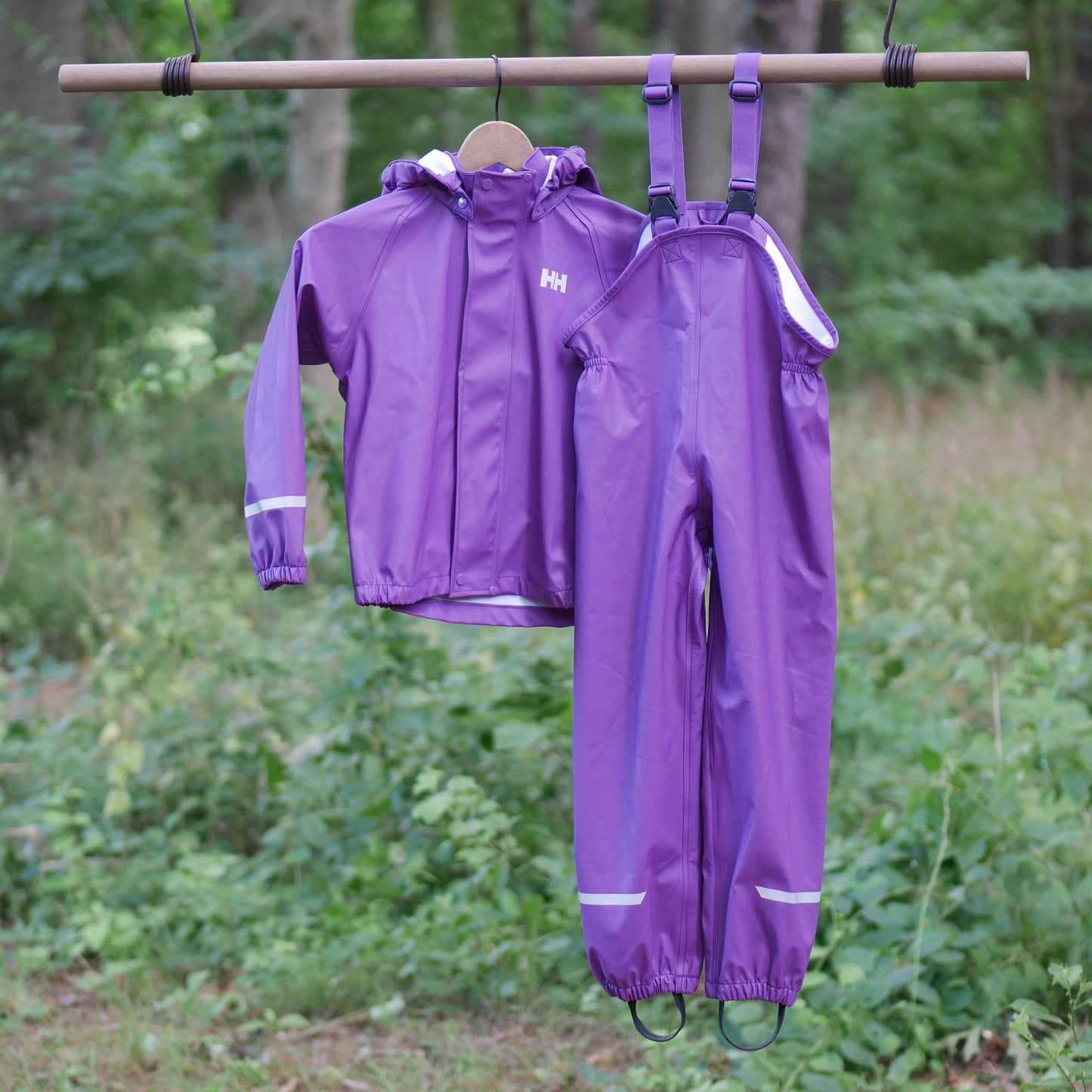 Kids' Bergen 2.0 PU Rain Set - Crushed Grape - Size 122 (7 yr)