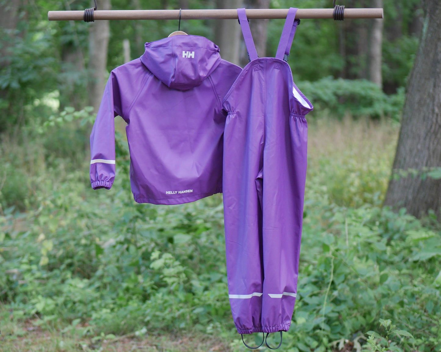 Kids' Bergen 2.0 PU Rain Set - Crushed Grape - Size 122 (7 yr)
