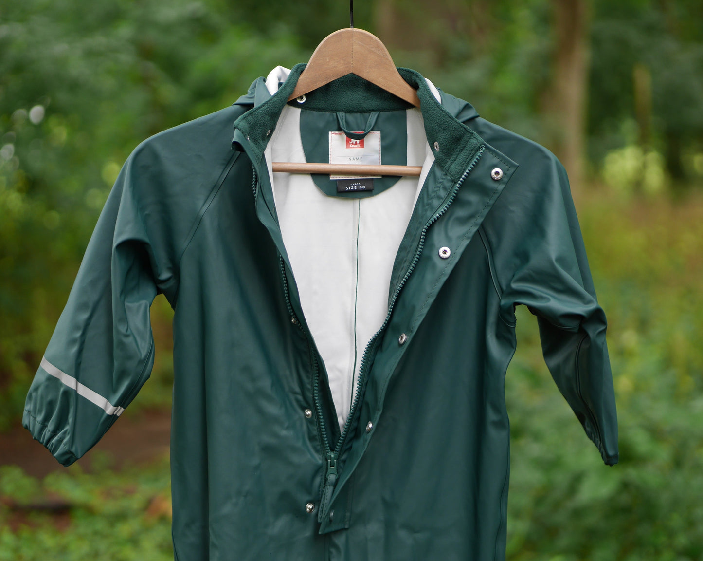 One Piece Classic Rain Suit - Ponderosa Pine- Size 80 (1 yr)