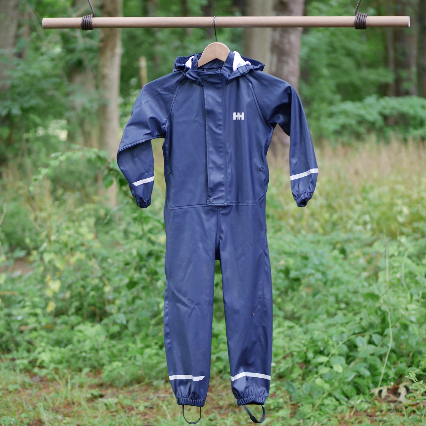 Bergen 2.0 One Piece Rain Playsuit - Navy - Size 110 (5 yr)