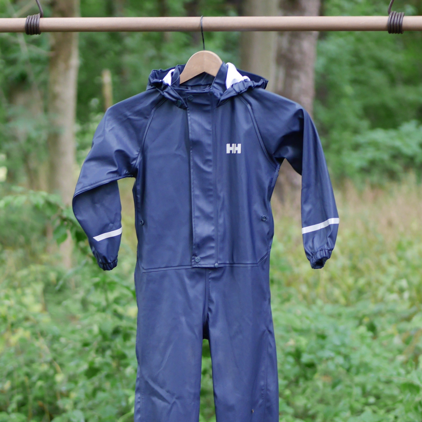 Bergen 2.0 One Piece Rain Playsuit - Navy - Size 110 (5 yr)