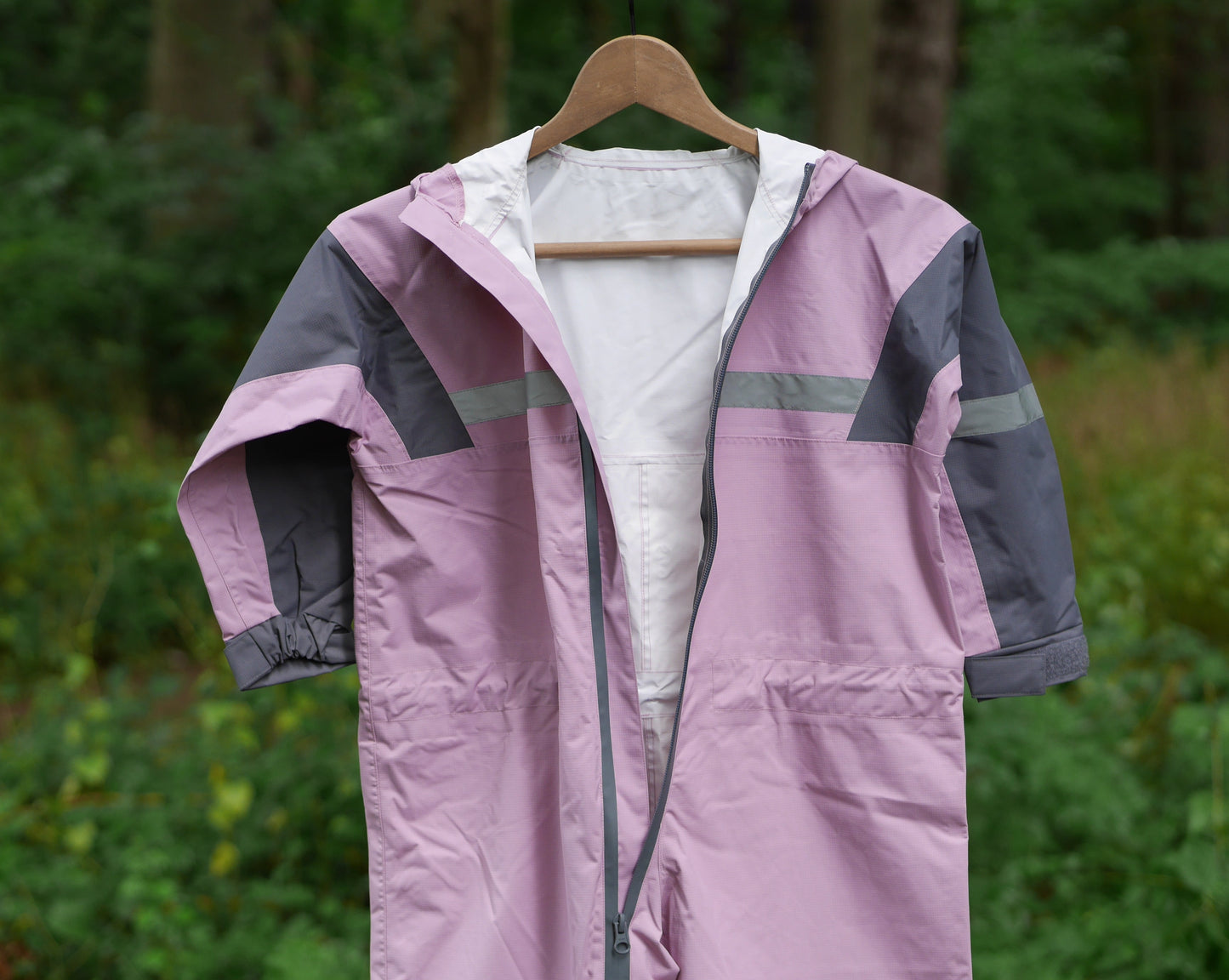 Kids' One-Piece Rain/Trail Suit - Lavender - Size 5T