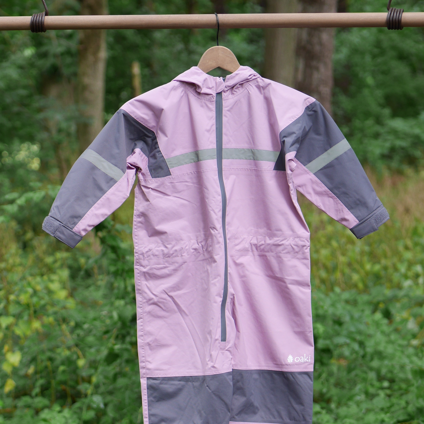Kids' One-Piece Rain/Trail Suit - Lavender - Size 5T
