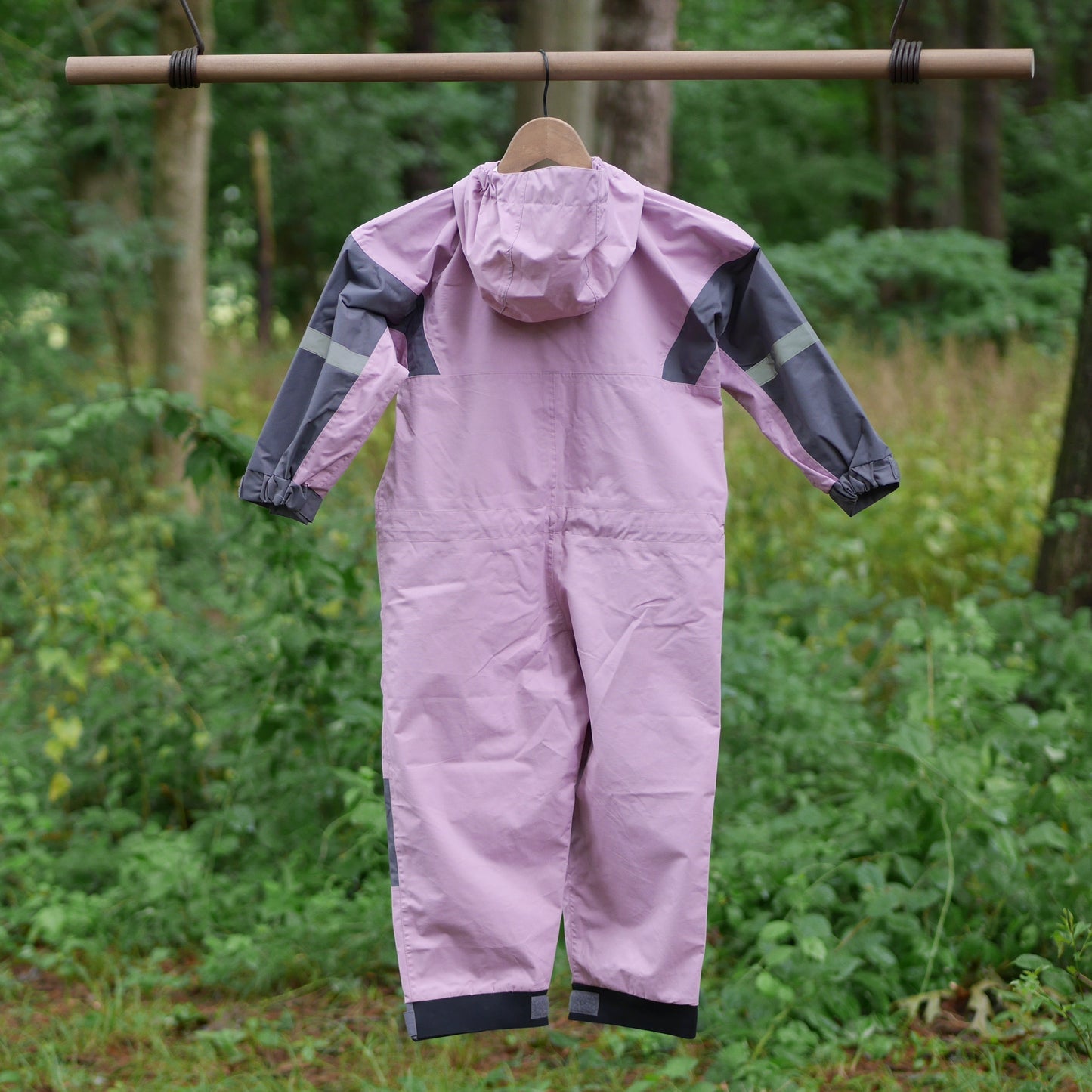 Kids' One-Piece Rain/Trail Suit - Lavender - Size 5T