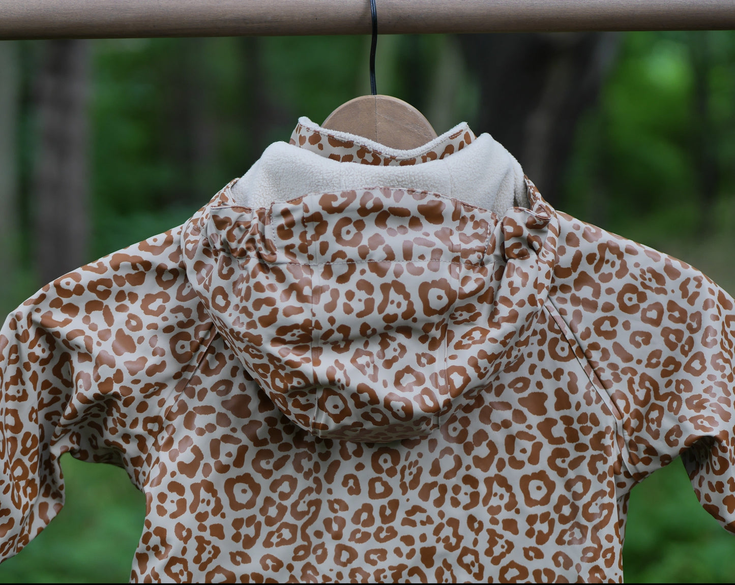 Ottawa Recycled Lined Rain Set - Cookie Leopard - Size 86/92 (1-2 yr)