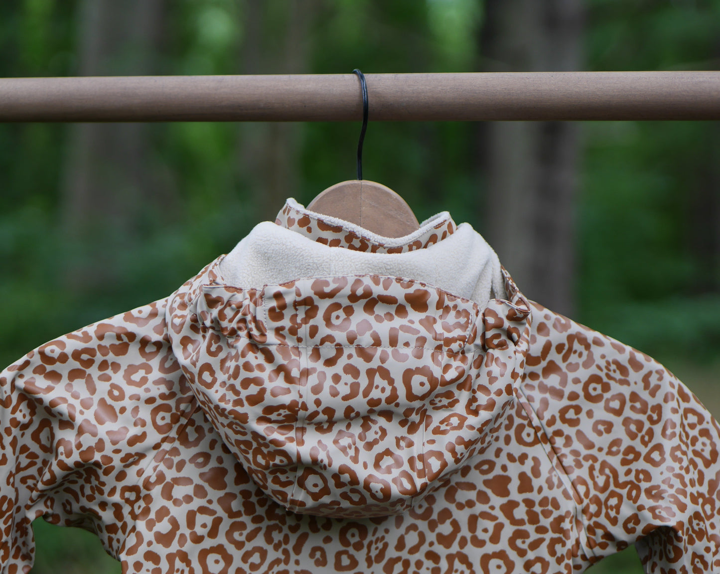 Ottawa Recycled Lined Rain Set - Cookie Leopard - Size 86/92 (1-2 yr)