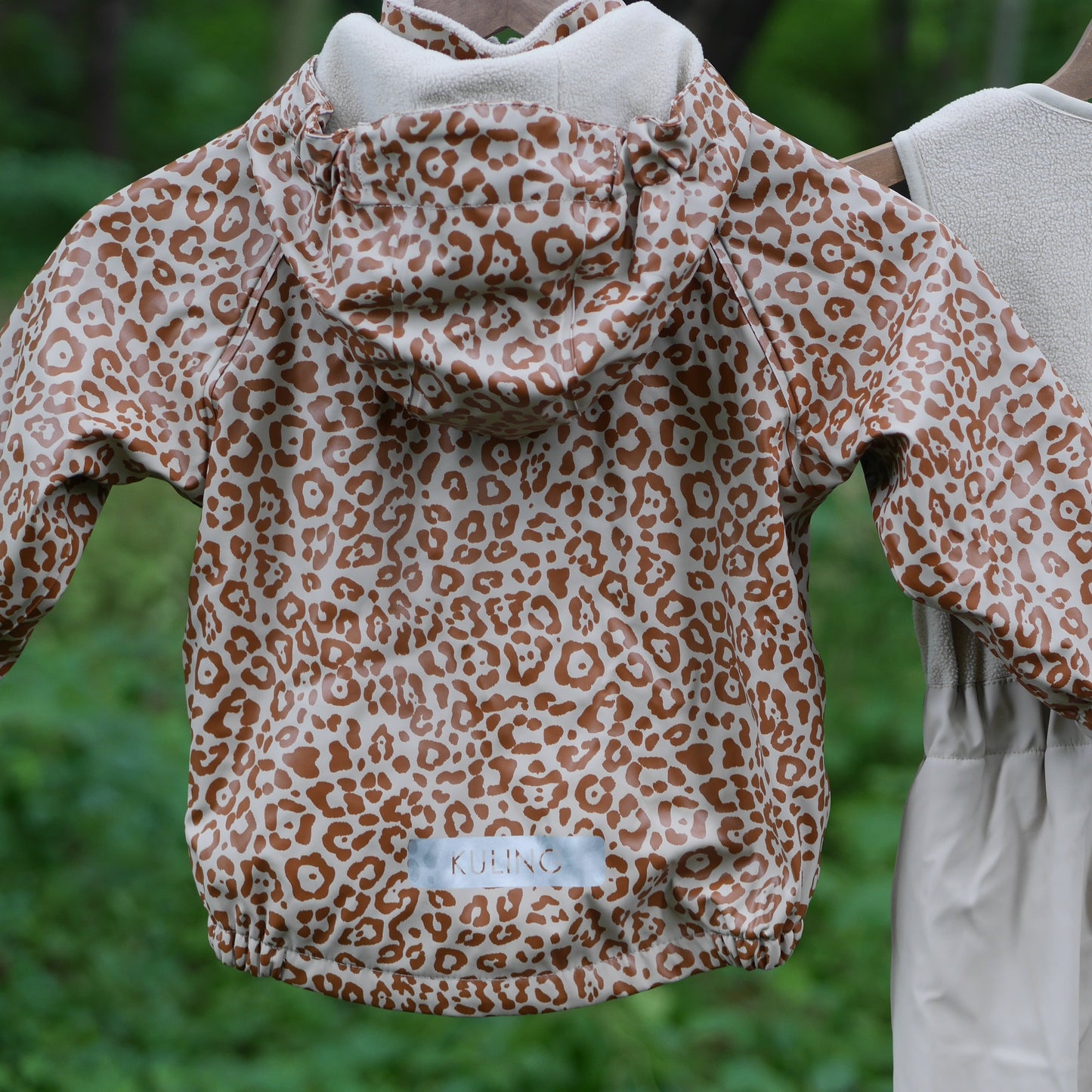 Ottawa Recycled Lined Rain Set - Cookie Leopard - Size 86/92 (1-2 yr)