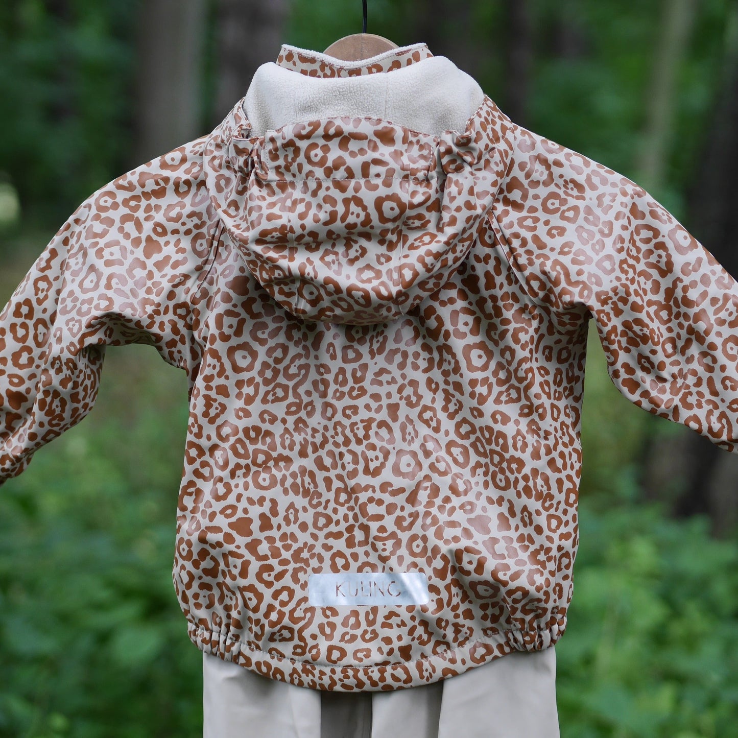Ottawa Recycled Lined Rain Set - Cookie Leopard - Size 86/92 (1-2 yr)