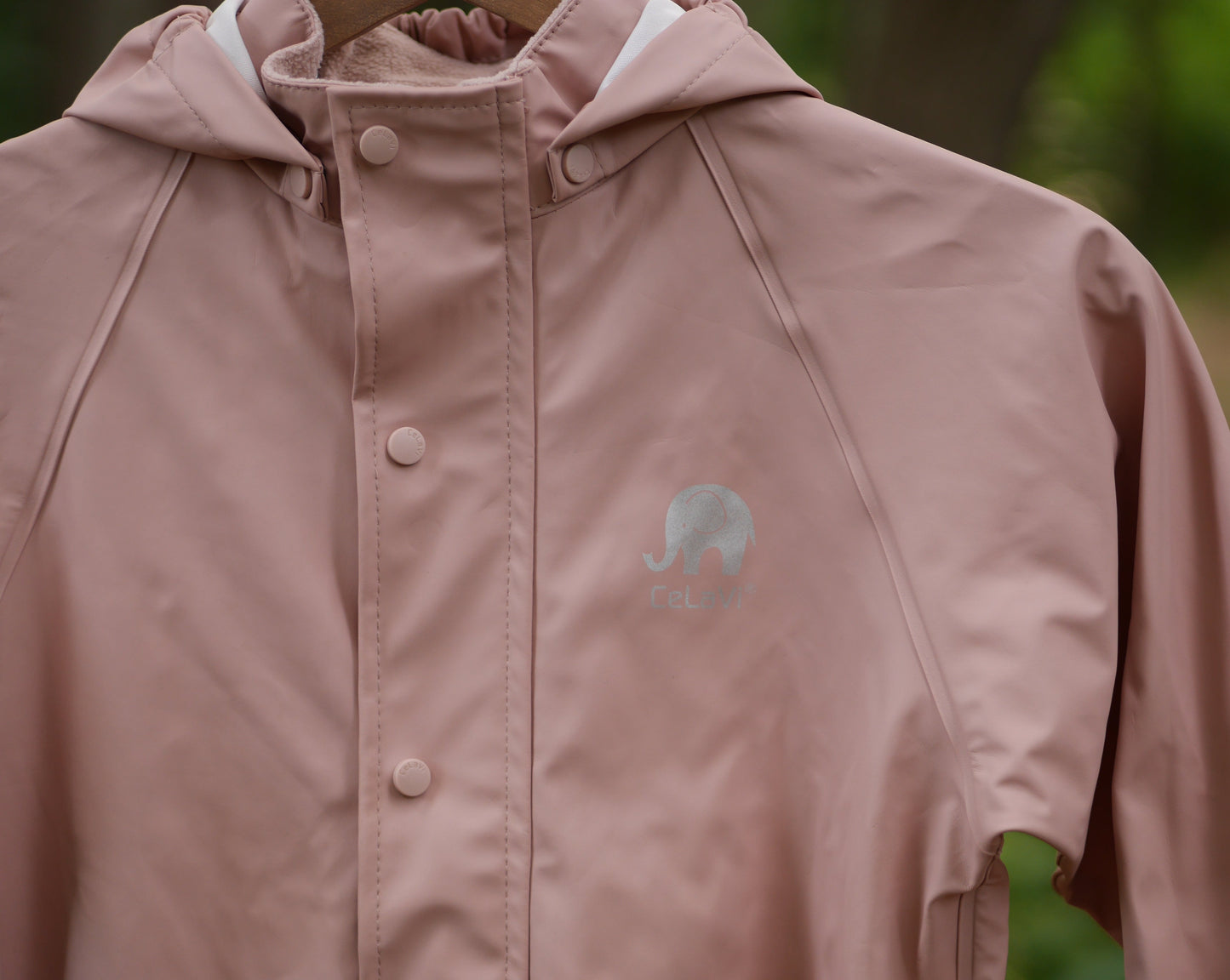 One Piece Classic Rain Suit - Misty Rose- Size 110 (5 yr)