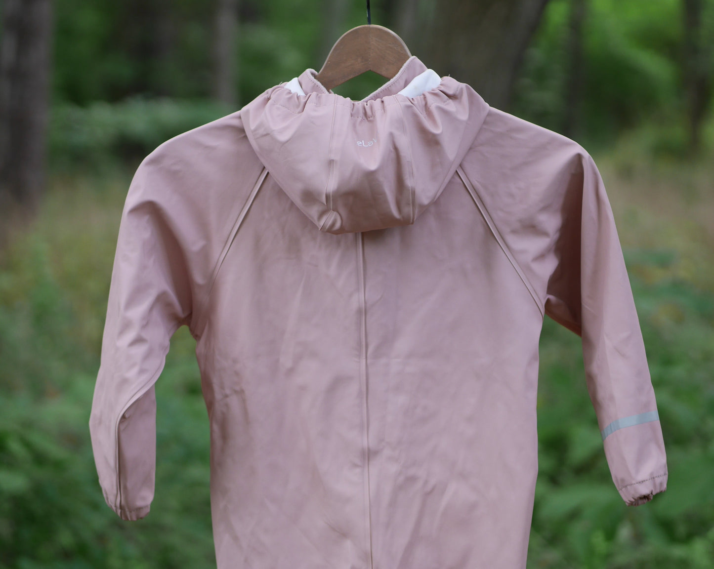 One Piece Classic Rain Suit - Misty Rose- Size 110 (5 yr)