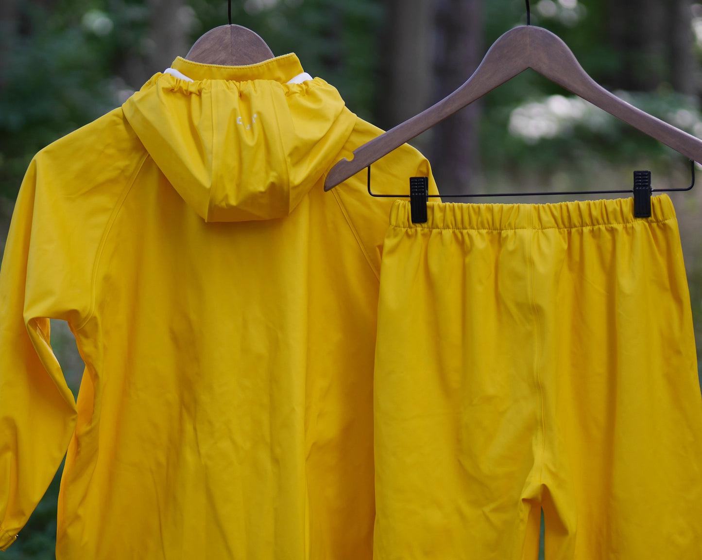 Two Piece Classic Rain Suit - Yellow- Size 130 (8-9 yr)