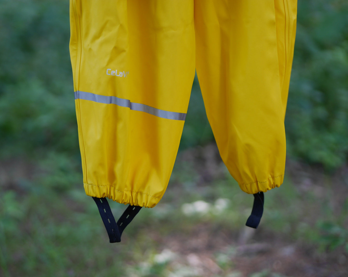 Two Piece Classic Rain Suit - Yellow- Size 130 (8-9 yr)