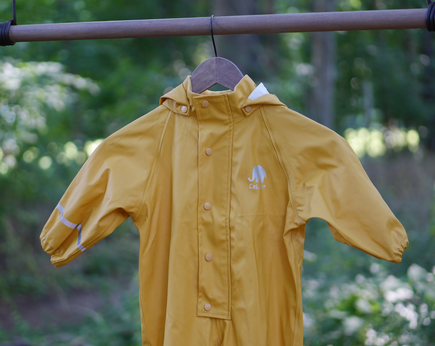 One Piece Classic Rain Suit - Mineral Yellow - Size 80 (1 yr)