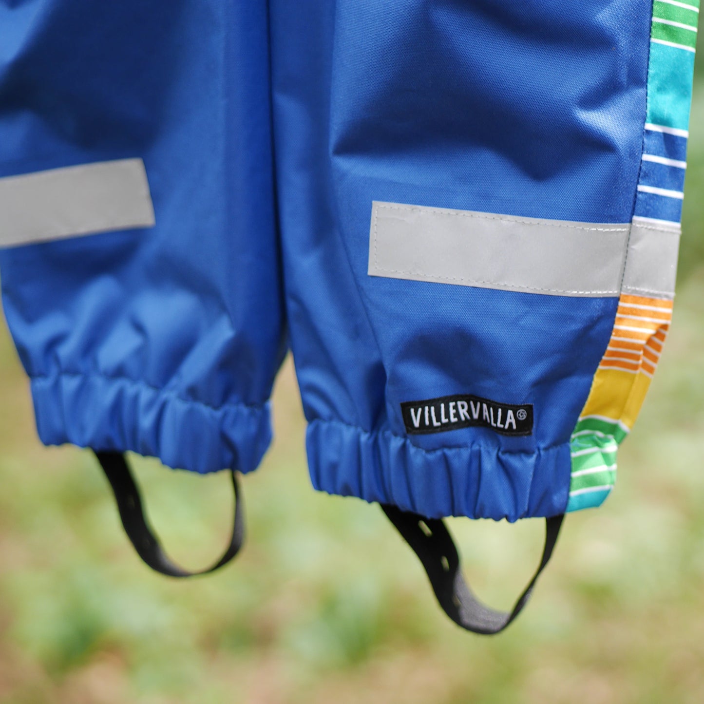 New York Striped Shell Overall Suit - Size 98 (3 yr)